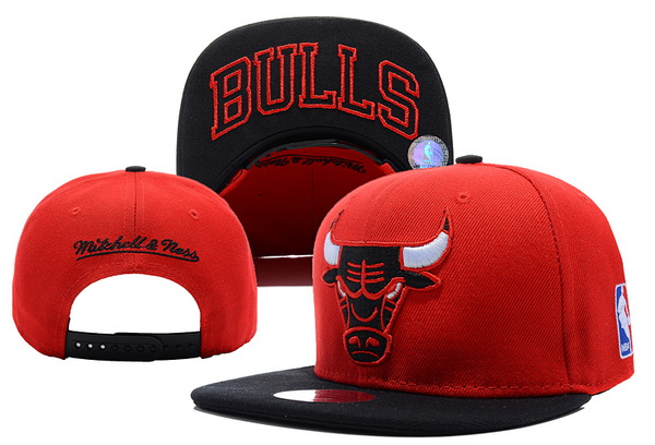 NBA Chicago Bulls M&N Snapback Hat id30